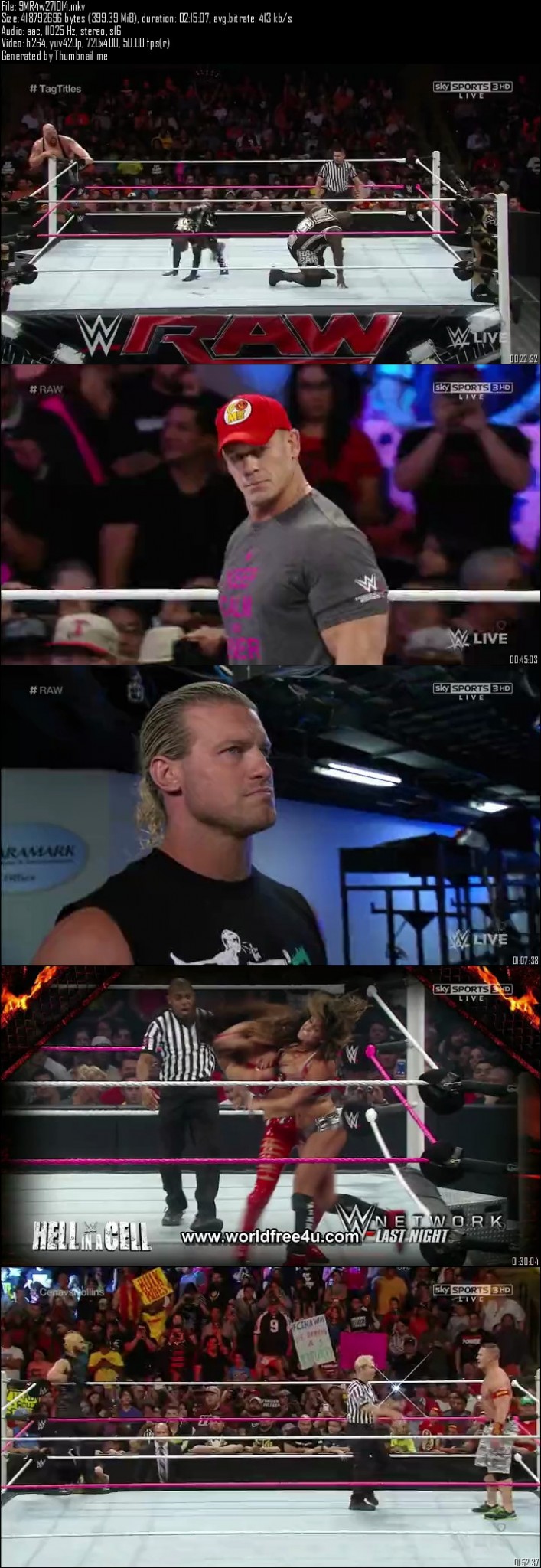 WWE Monday Night Raw 27th October (2014) 