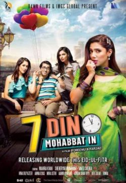 7 Din Mohabbat In 2018 Urdu 300MB Pre-DVDRip 480p x264
